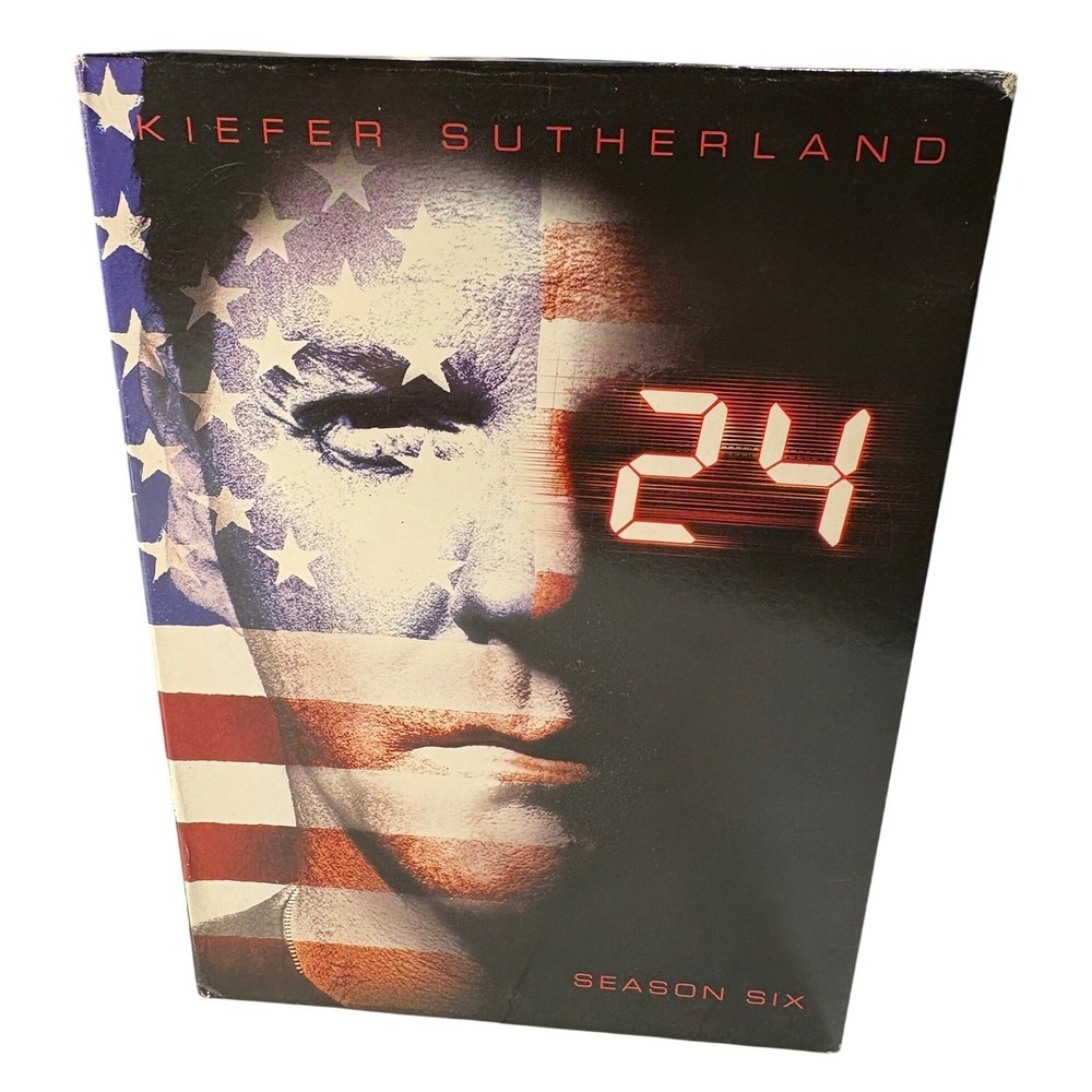24 Season 6 DVD Box Set 7-Disc Collector's Edition Kiefer Suth